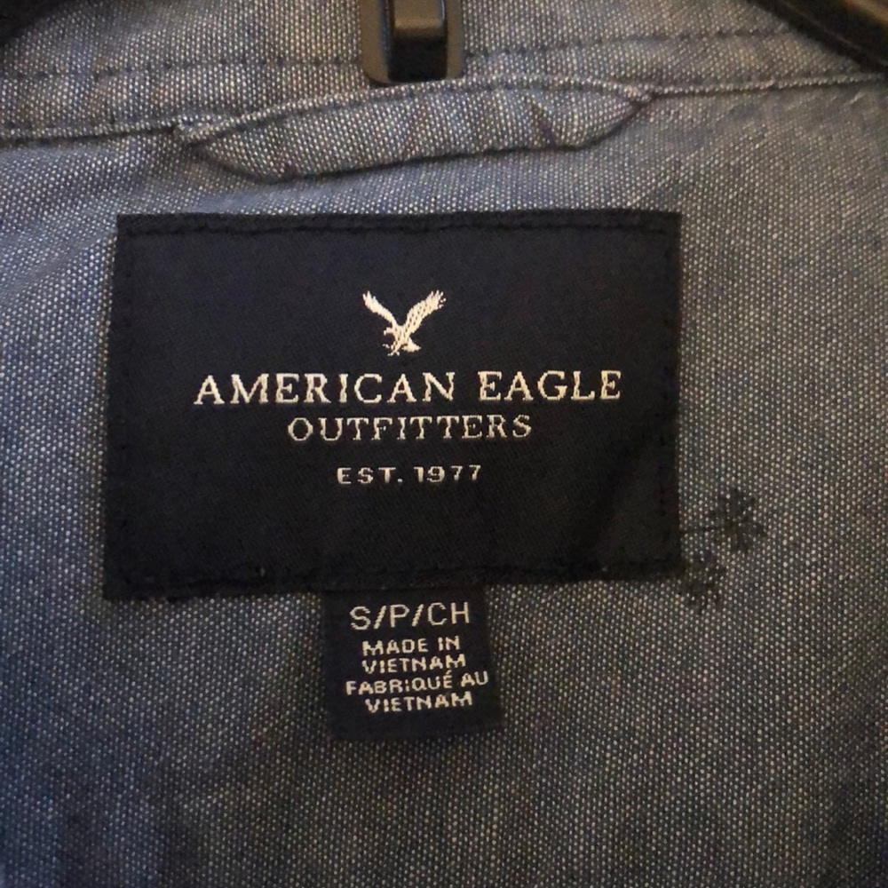 American Eagle Button Up. - Picture 3 of 3